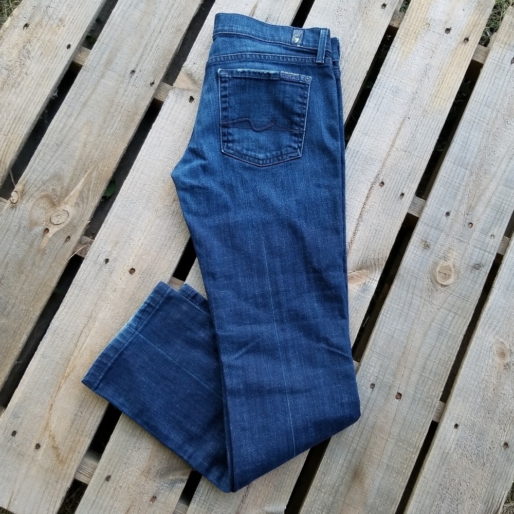 7 For All Mankind Straight Leg Jeans